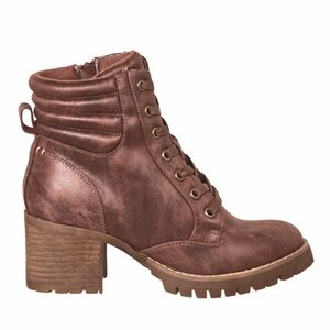 Stylish comfort: B52 by Bulldozer brown combat bootie